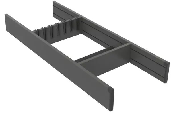 FLEX kniv insats 450, mörkgrå